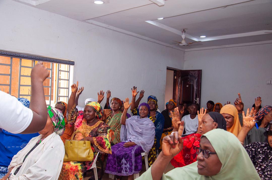 Women in Kaduna South Local government in engaging discussions on the 2023 elections