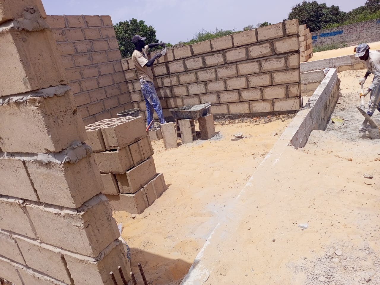 * Photo credit QSV, Inc (circa, 2022) Step by step....Steady progress!