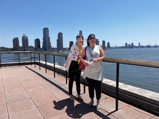 Gillian and Sofia at HLPF 2022