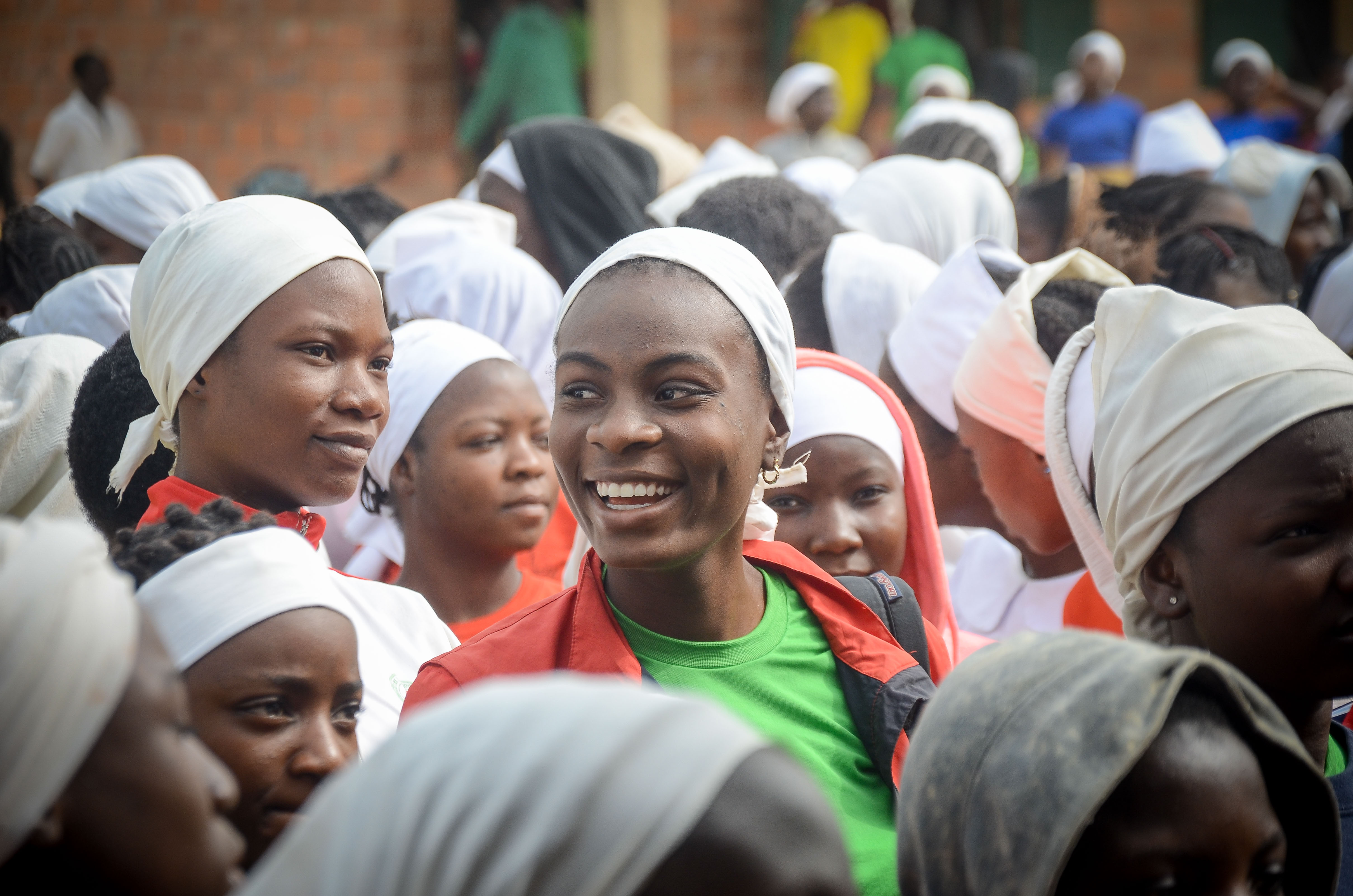 Beneficiaries of the #TeachThemProject. SRHR. Prevention of Teenage Pregnancy. Anti-GBV Campaigning. Henrietta Nonye Odey