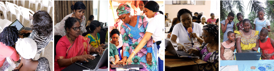 Digital Ambassadors have their hands on the keyboard and their feet on the ground -- bringing digital skills training to women and girls that is supportive of the local context, language, and culture. This helps trainees feel safe and supported as they take their first steps into the digital world. Log on. Rise up!<br>