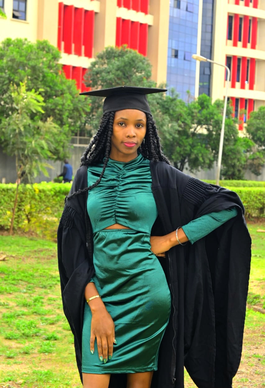 Late last year December during my graduation 