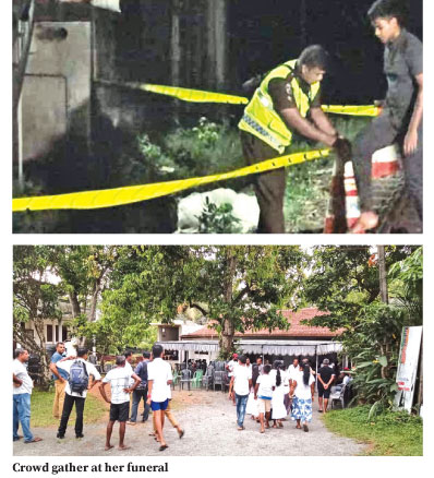 A dead girl found outside a hotel room - Kalutara, Sri Lanka