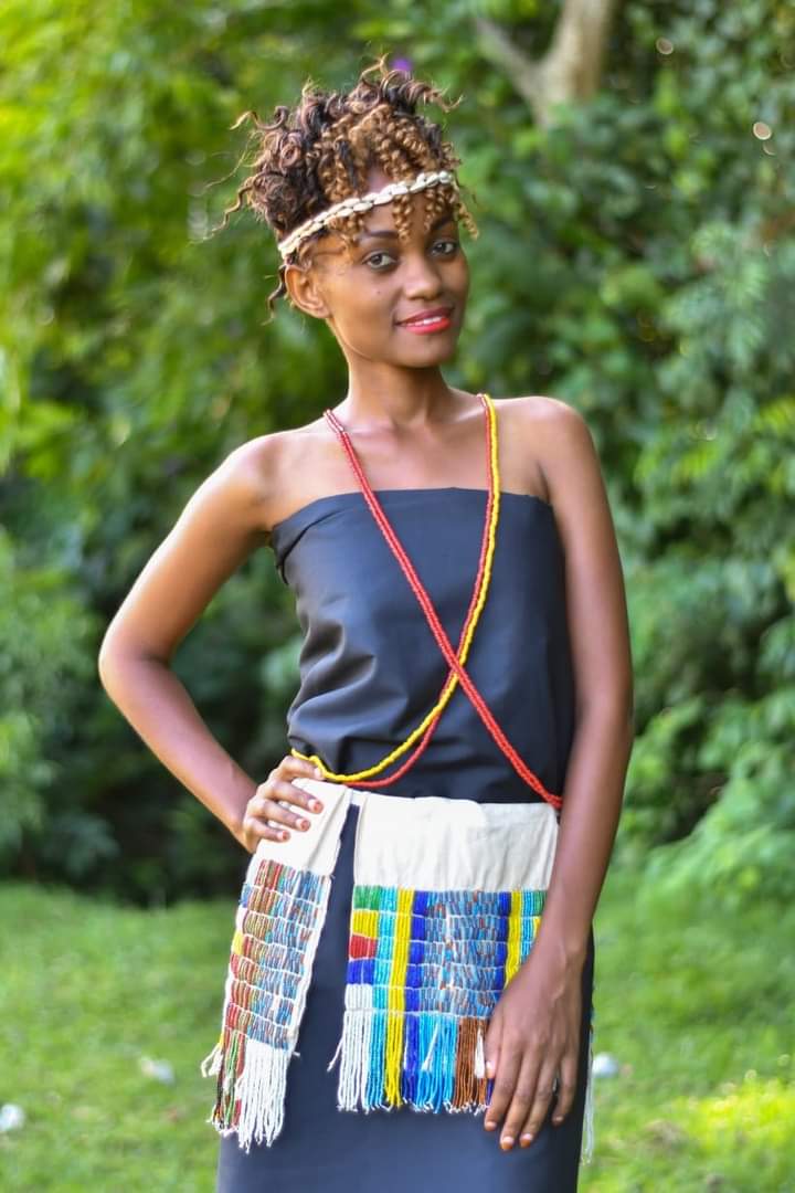 Photo credit: Taita Taveta County Government Facebook page. Model is Liz Mwake, Miss Culture 2019