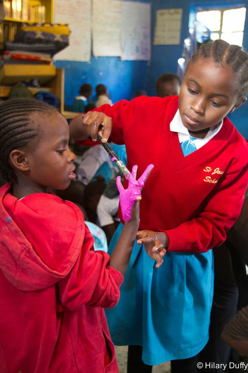 Hands-on activities foster independence and creativity, instilling a love of learning that motivates students to surmount the many challenges that they face.