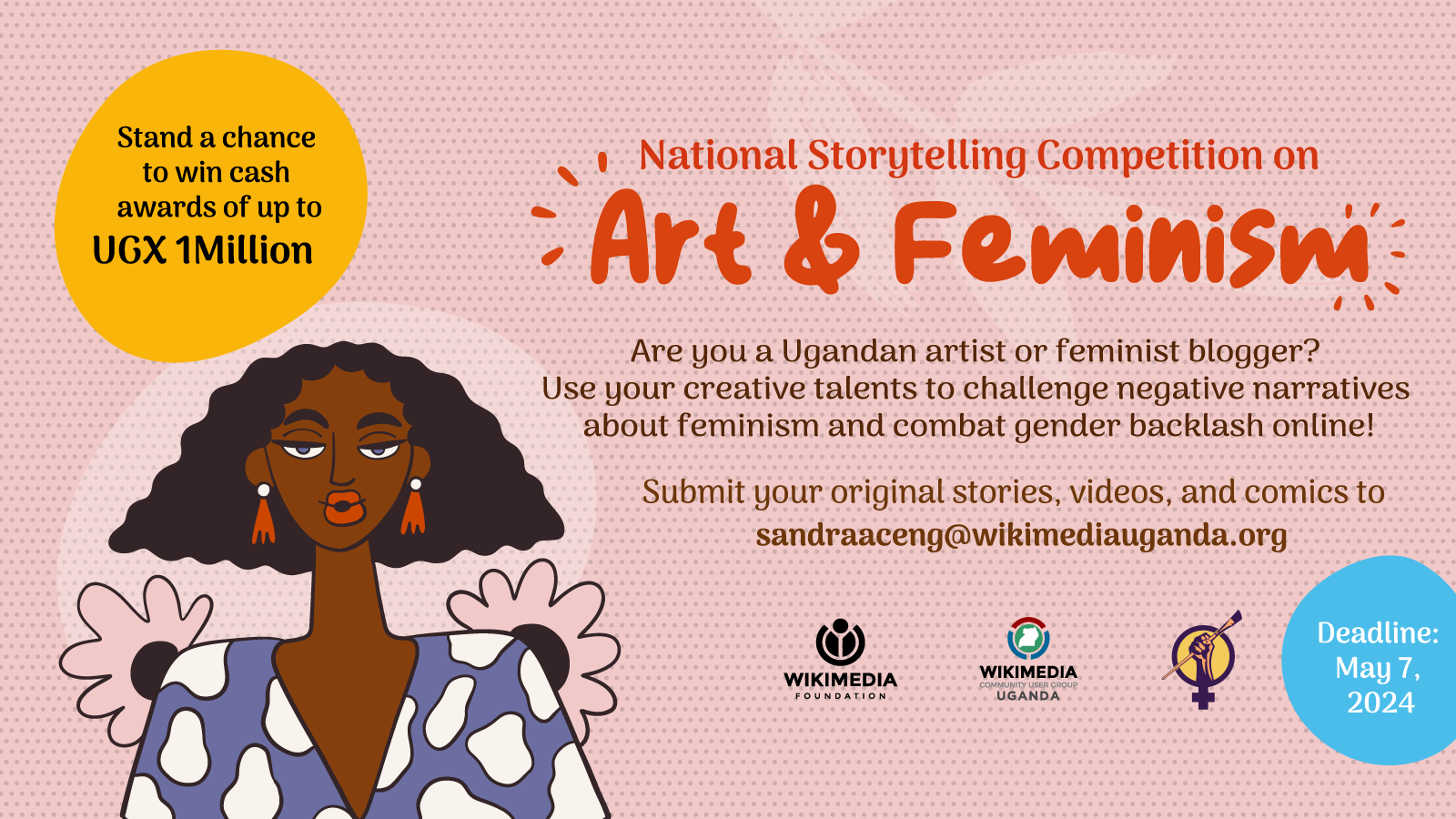 WIKIMEDIA ART & FEMINISM CONTEST - CALL FOR STORIES 2024