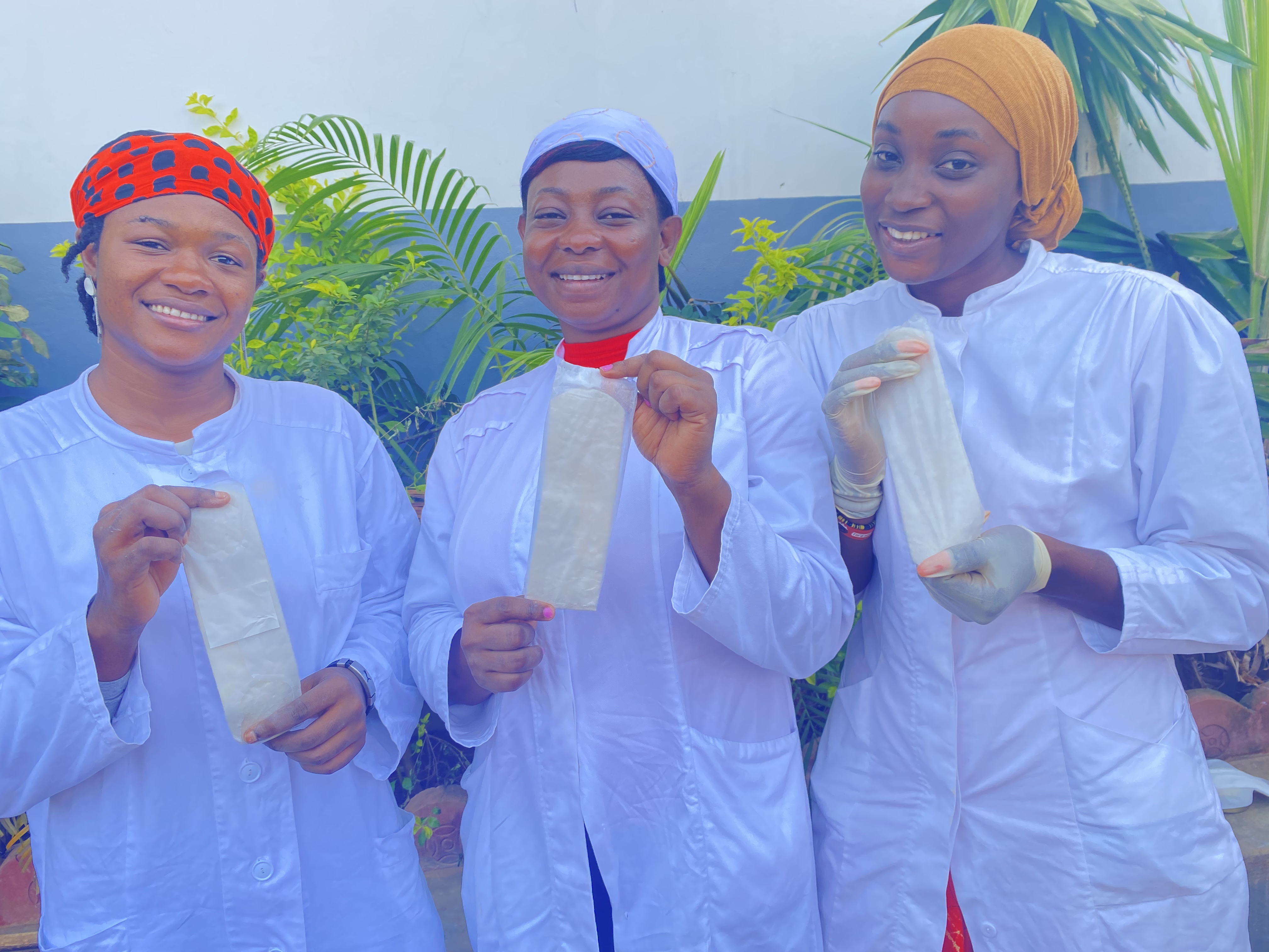 Eco Friendly Banana fibre pads