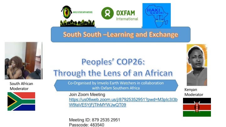 Climate Justice -South South Dialogue