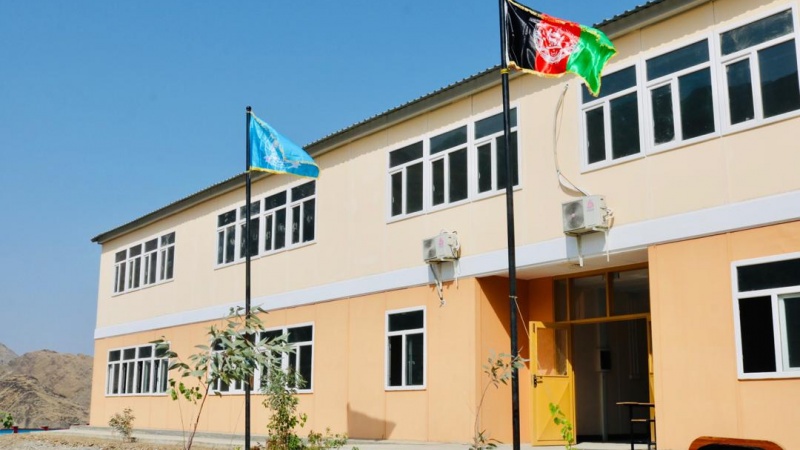 A school building in a province of Afghanistan