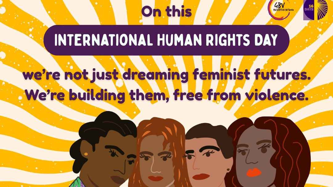 Day 16 of 16 Days of Activism – International Human Rights Day