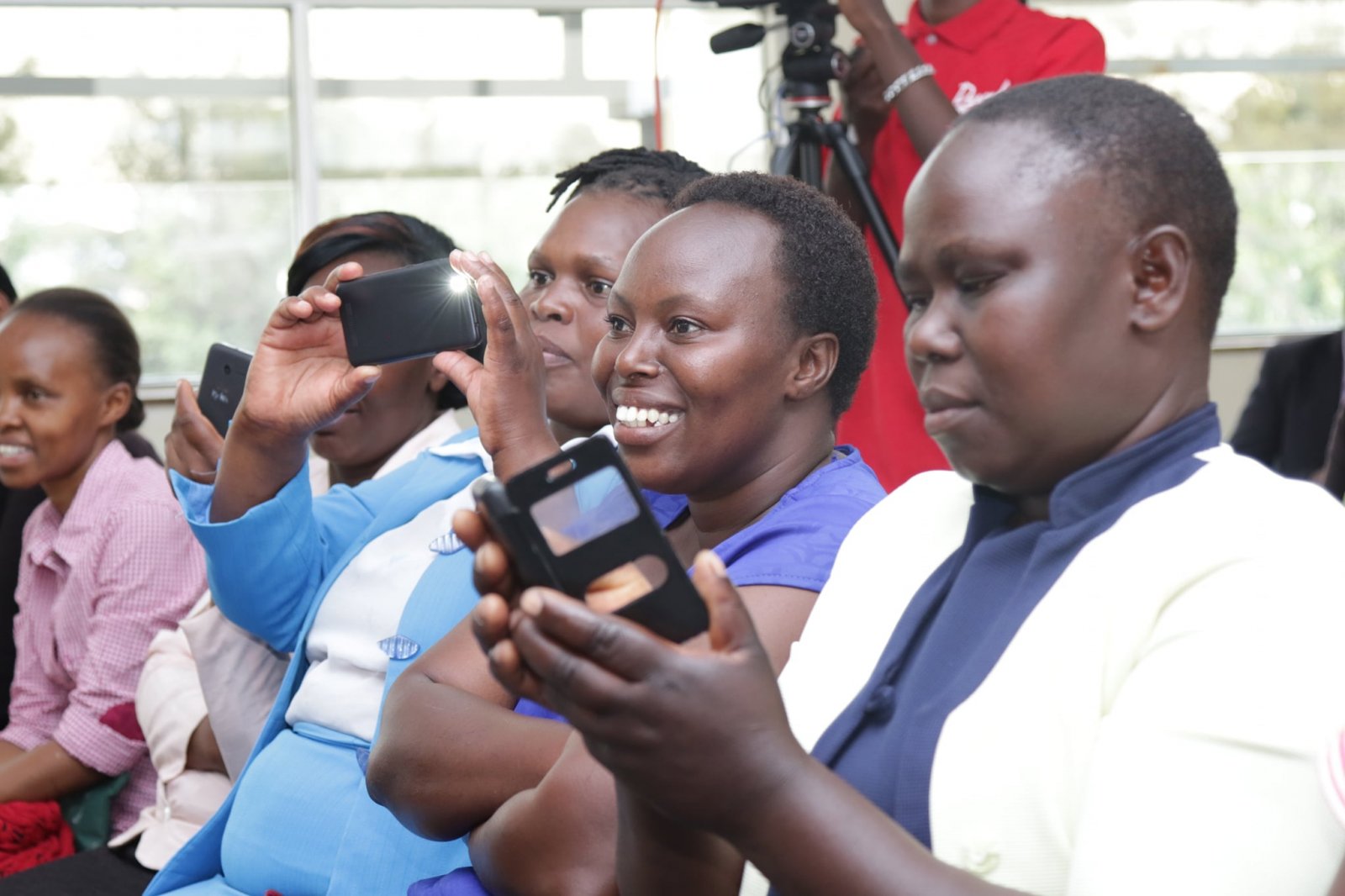 participants sharing information on GBV with their friends online