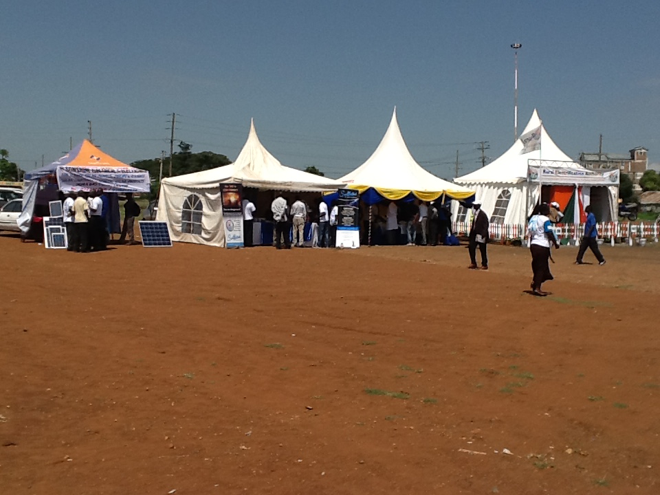 A section of exhibitors during the energy week