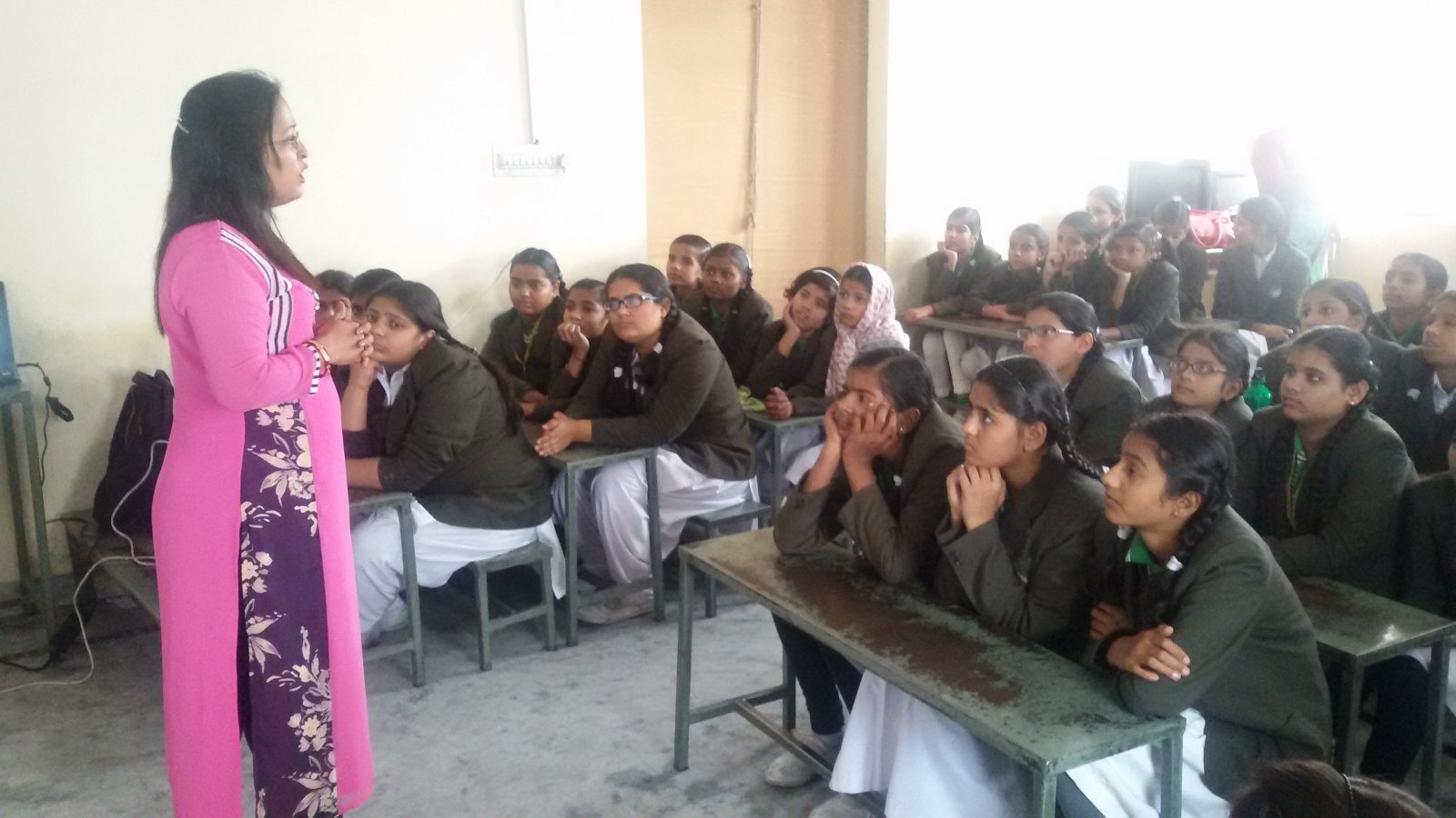 Workshop on Hygeine Management at Jai Durga Public School
