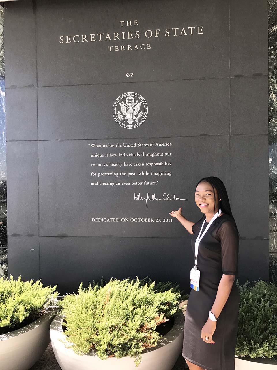 TechWomen 2017 Visit to the US Department of State, Washington DC.