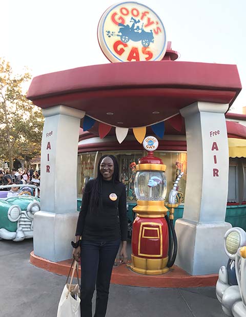 Memorable Experience at DisneyLand, Los Angeles with my mentors and co-mentee