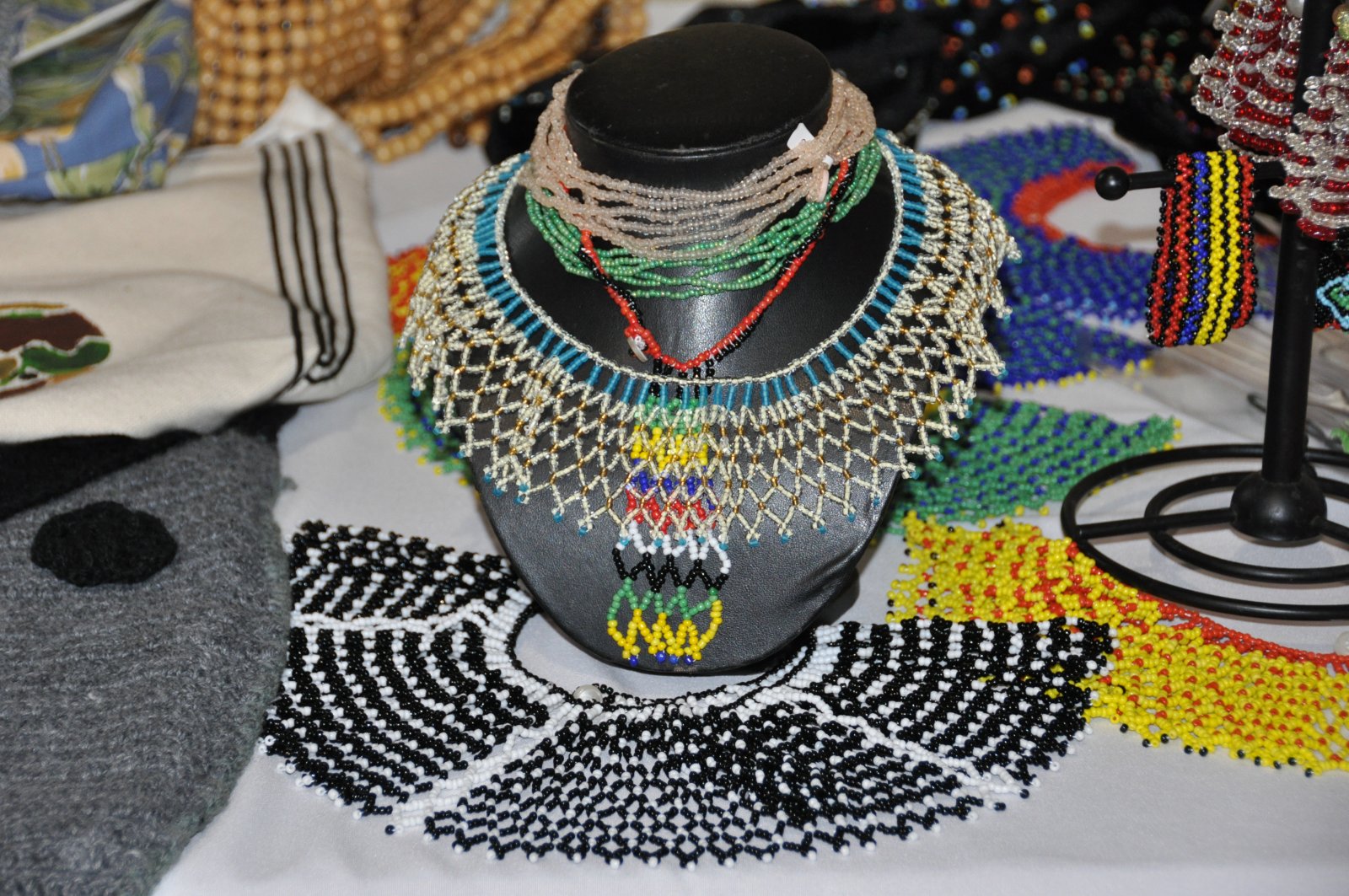 This work was done by women who own a beading business based in the informal settlements of Masiphulele in the Western Cape Province.