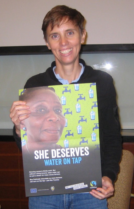 Many thanks to Edwige for promoting the She Deserves Water On poster.  Very grateful and appreciative of your support. :)