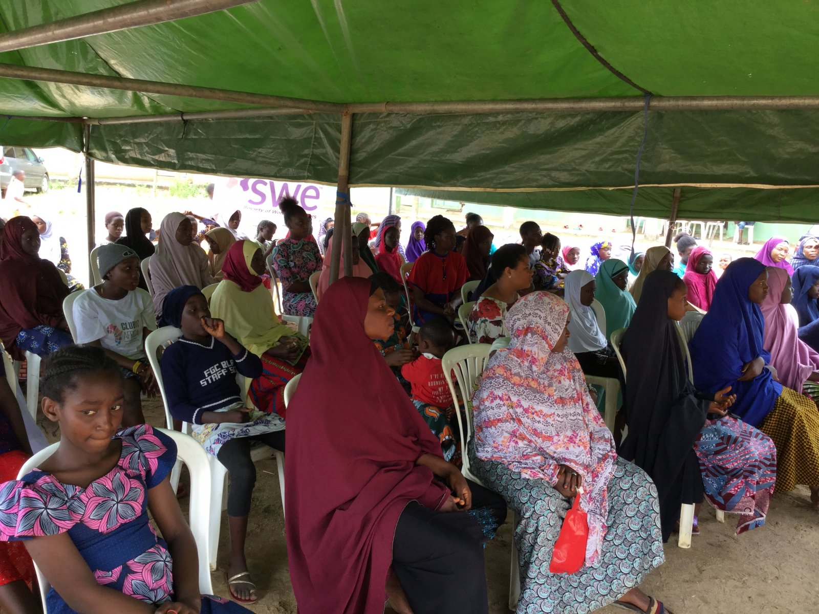 A cross section of the attendees