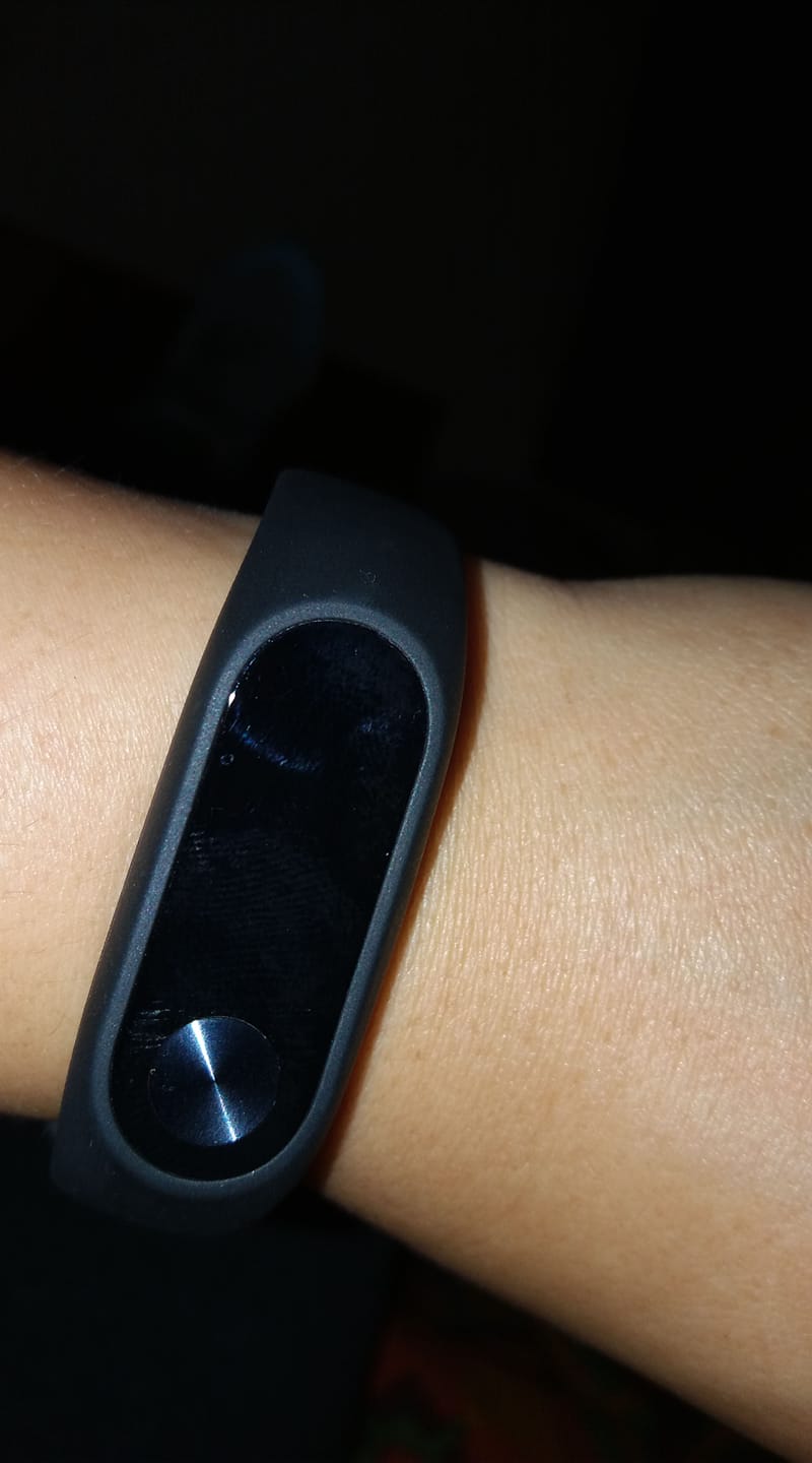 The MI fitness band, my new gadget in my new hobby