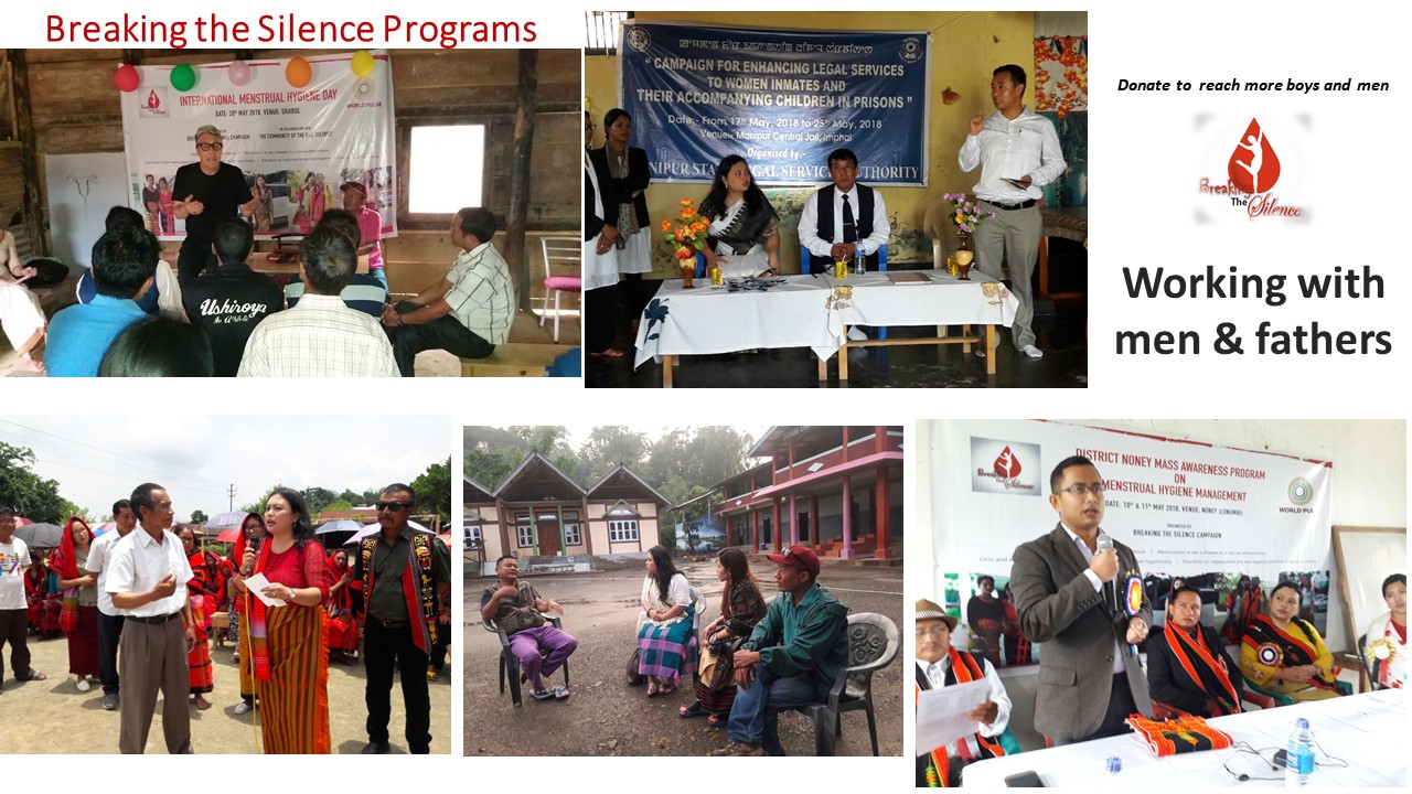 Breaking the Silence Campaign has always engaged boys and men, fathers and male teachers in all our programs