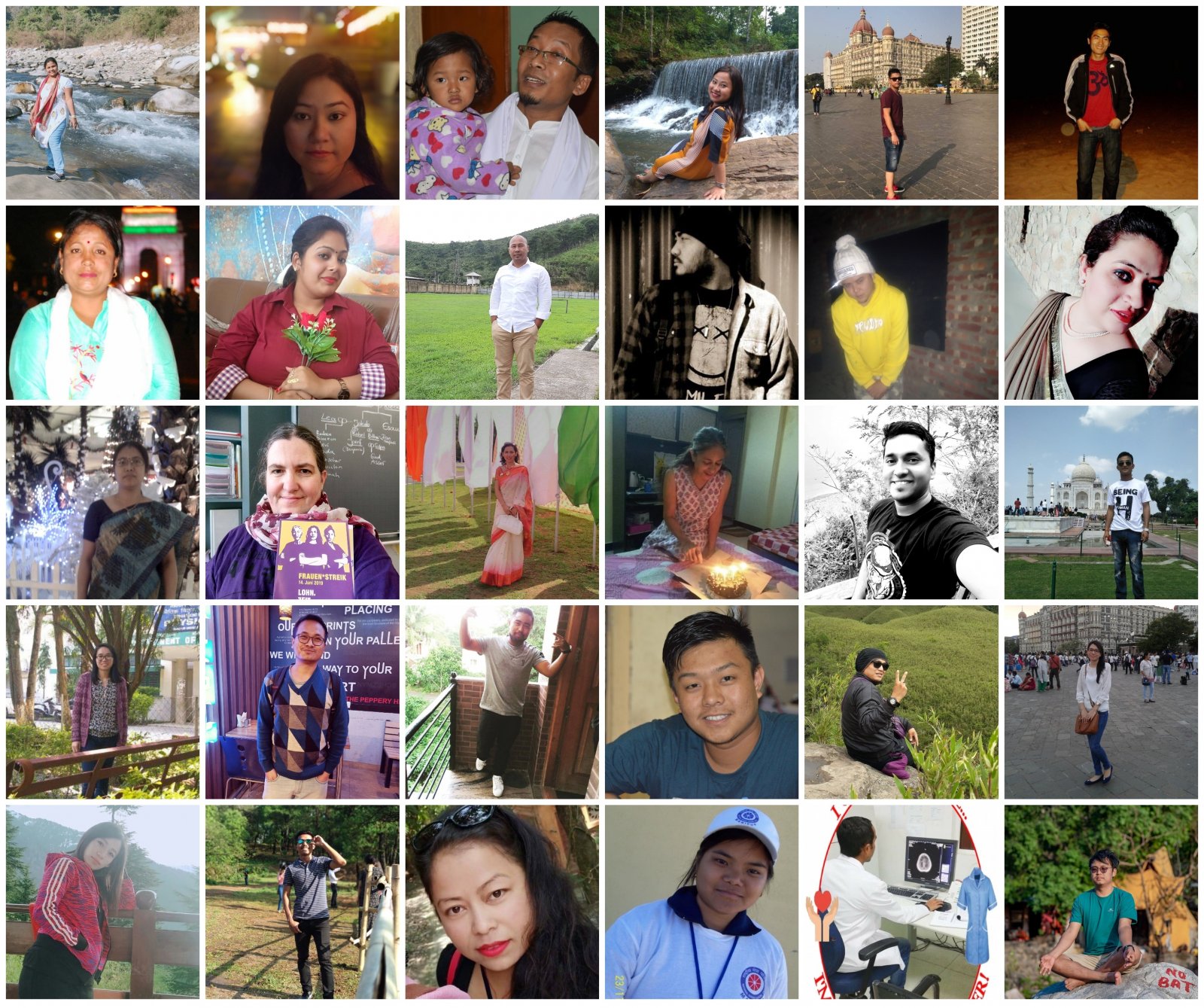 Cohort of participants of MHM Quiz