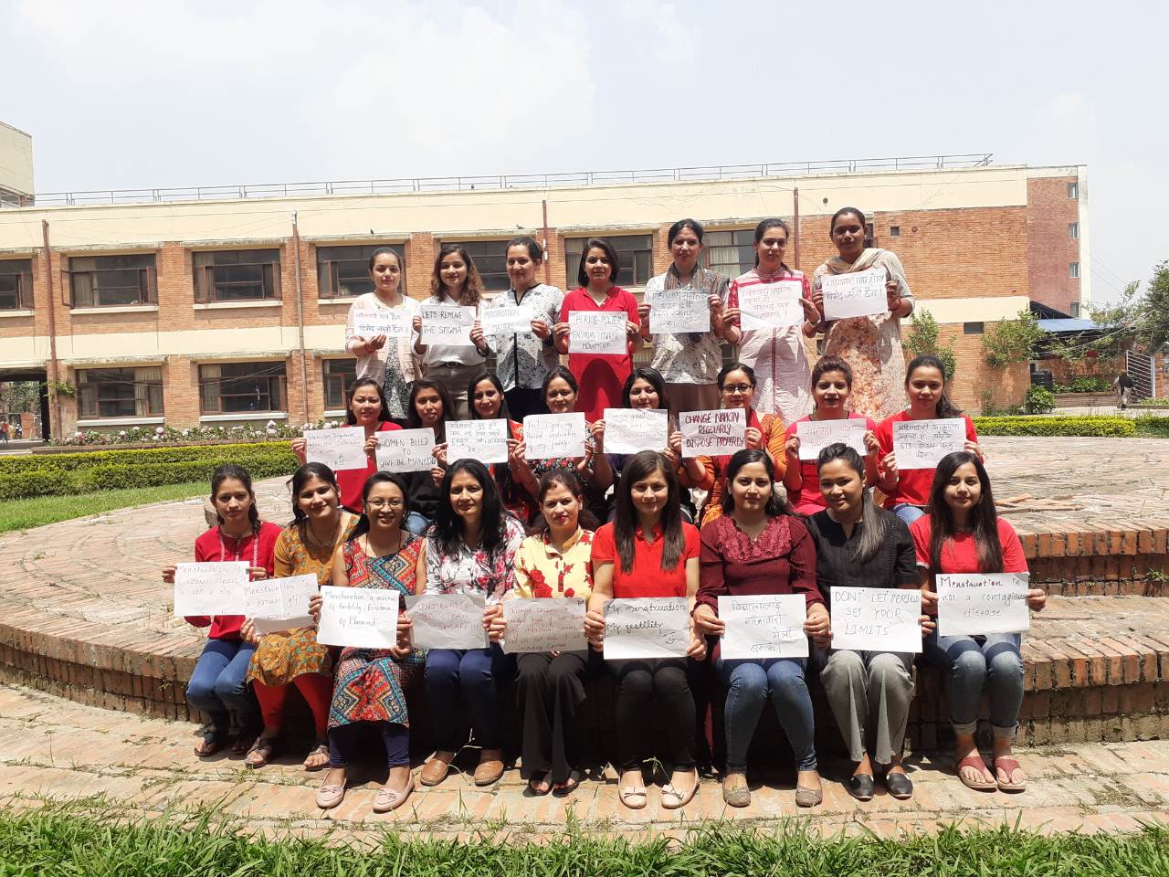 Our small effort to advocate towards menstrual and reproductive rights.