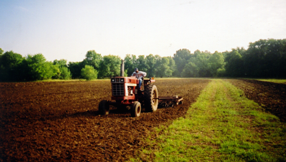 A field being cultivated at the Federation’s training center in Alabama. Photo: Heather Gray.