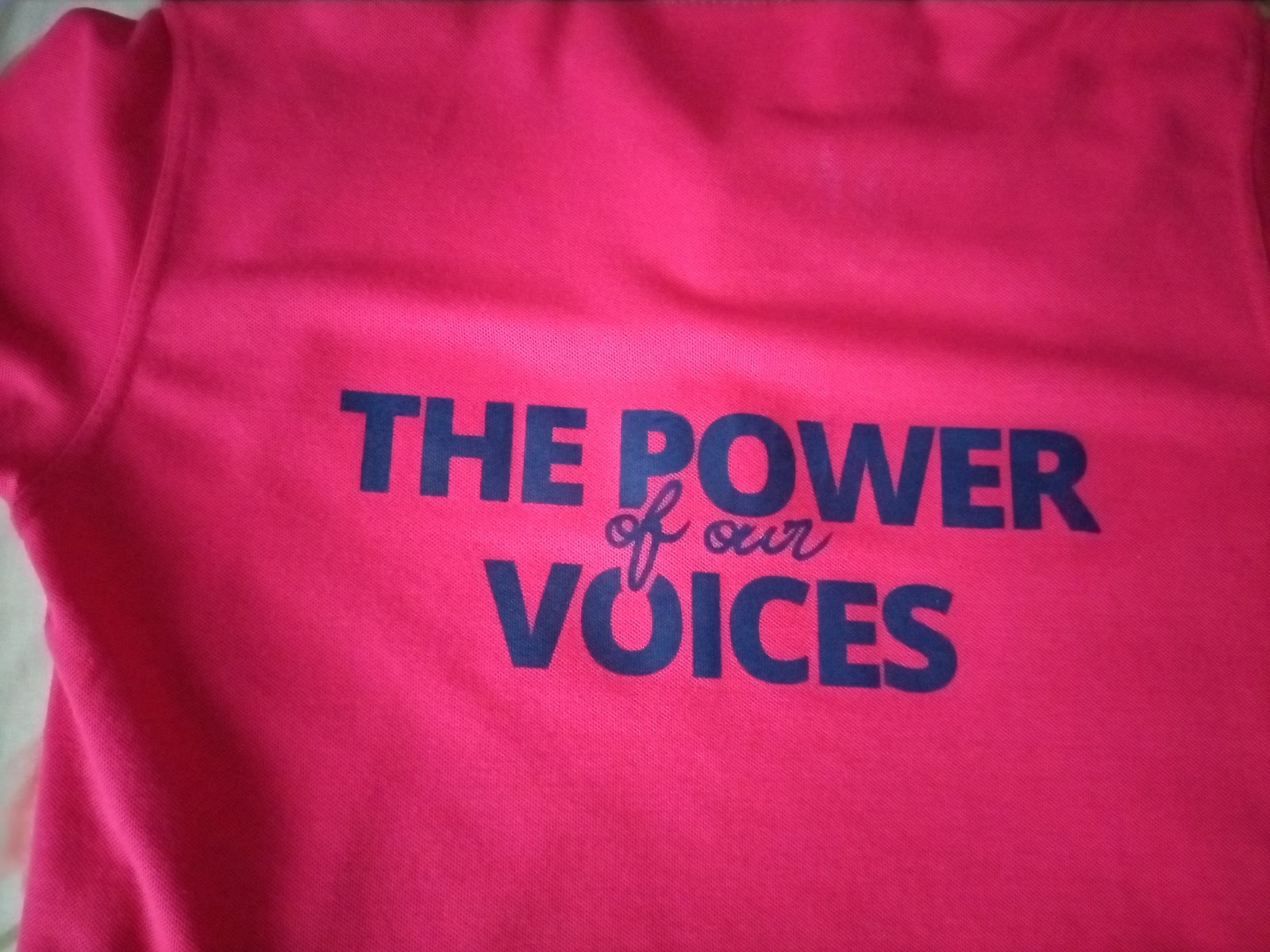 My voice is my most important tool to share my story and reality
