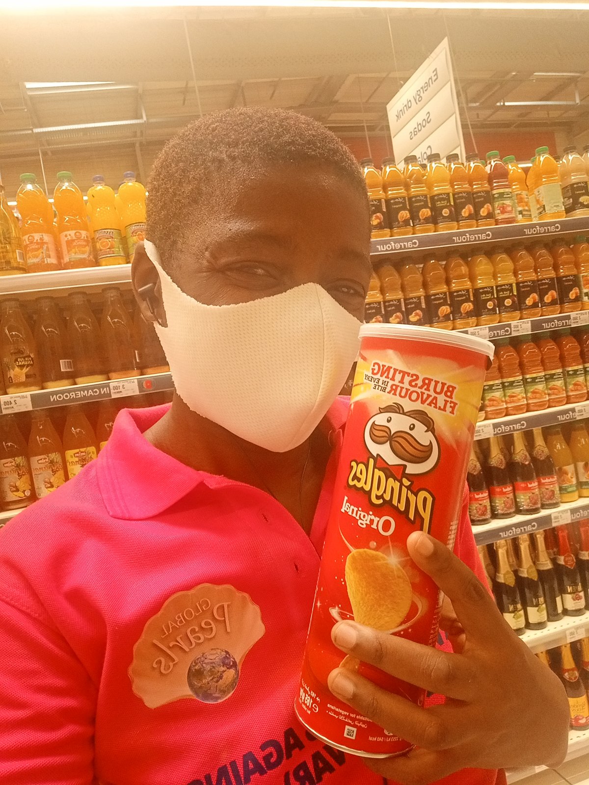 Them pringles tasted so deli hahahahaha