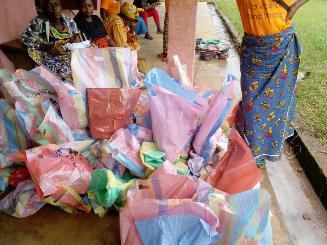 items consist of rice, groundnut oil, soaps and other basic commodities aimed at improving the life of the women in that part of the region.