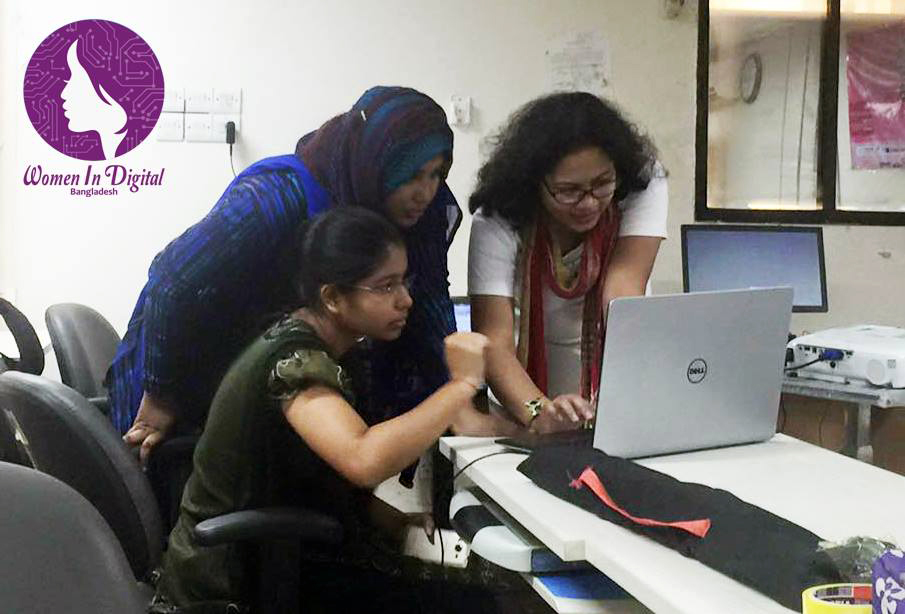 Teaching Coding to the girls