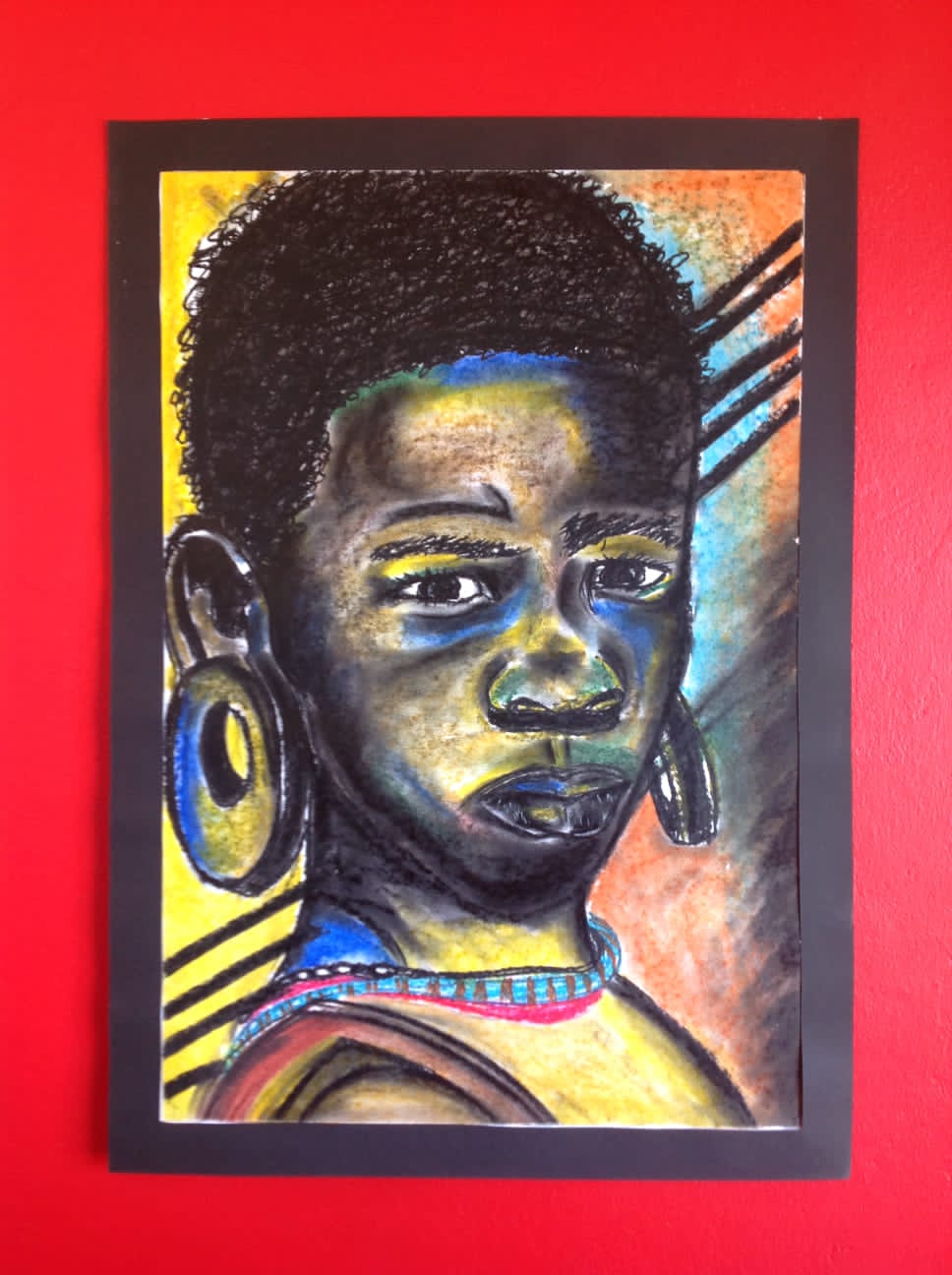 African child from a village of the Masai tribe. Bidding starts at R2000 excluding courier/shipping.