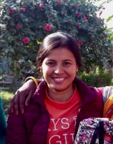 Maya Khaitu, Days for Girls Country Director in Nepal, works in a diverse, challenging environment, where she sometimes enlists the support of the famed Sherpas to help her reach mountainous areas.