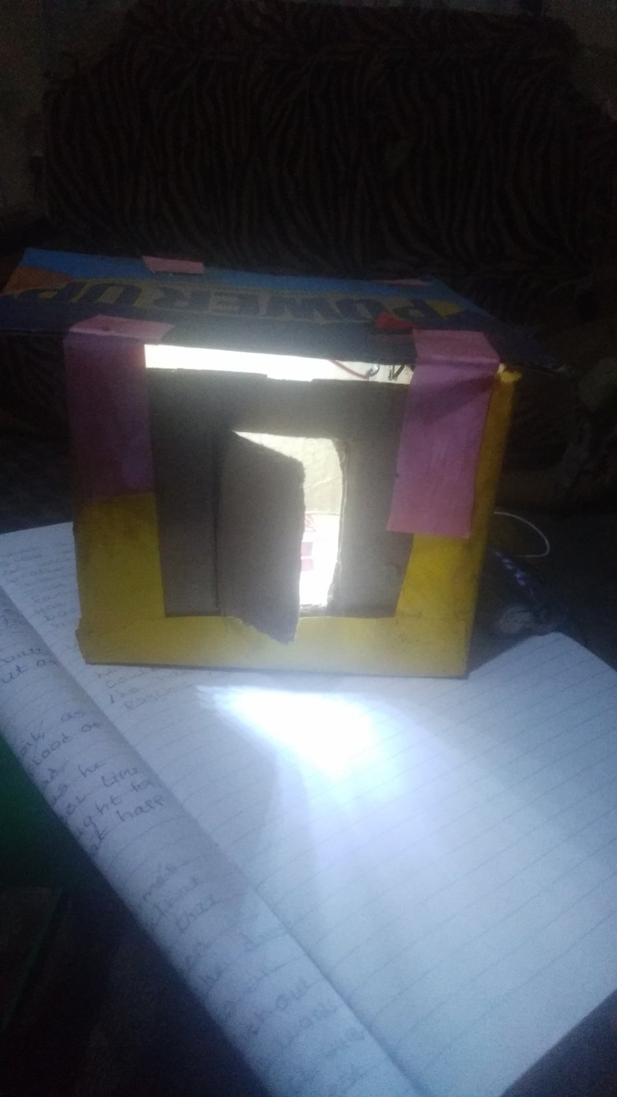 House made from carton by bobo