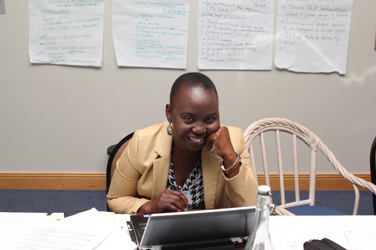 Dr Martha Mutisi, ACCORD Consultant leading a plenary presentation