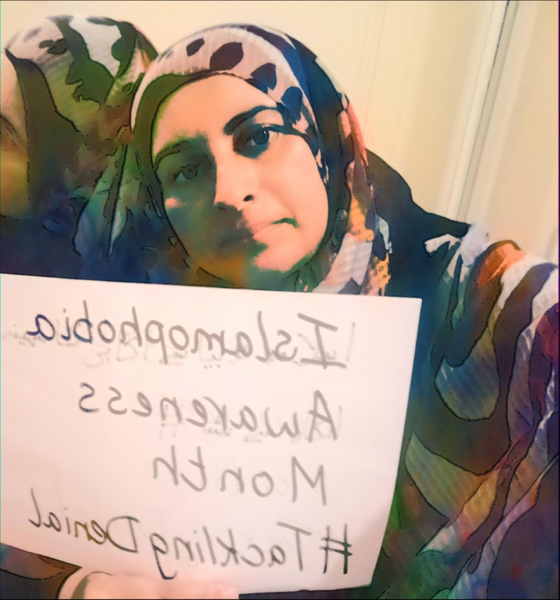 Sabeena Z Ahmed supporting Islamophobia Awareness Month 2022