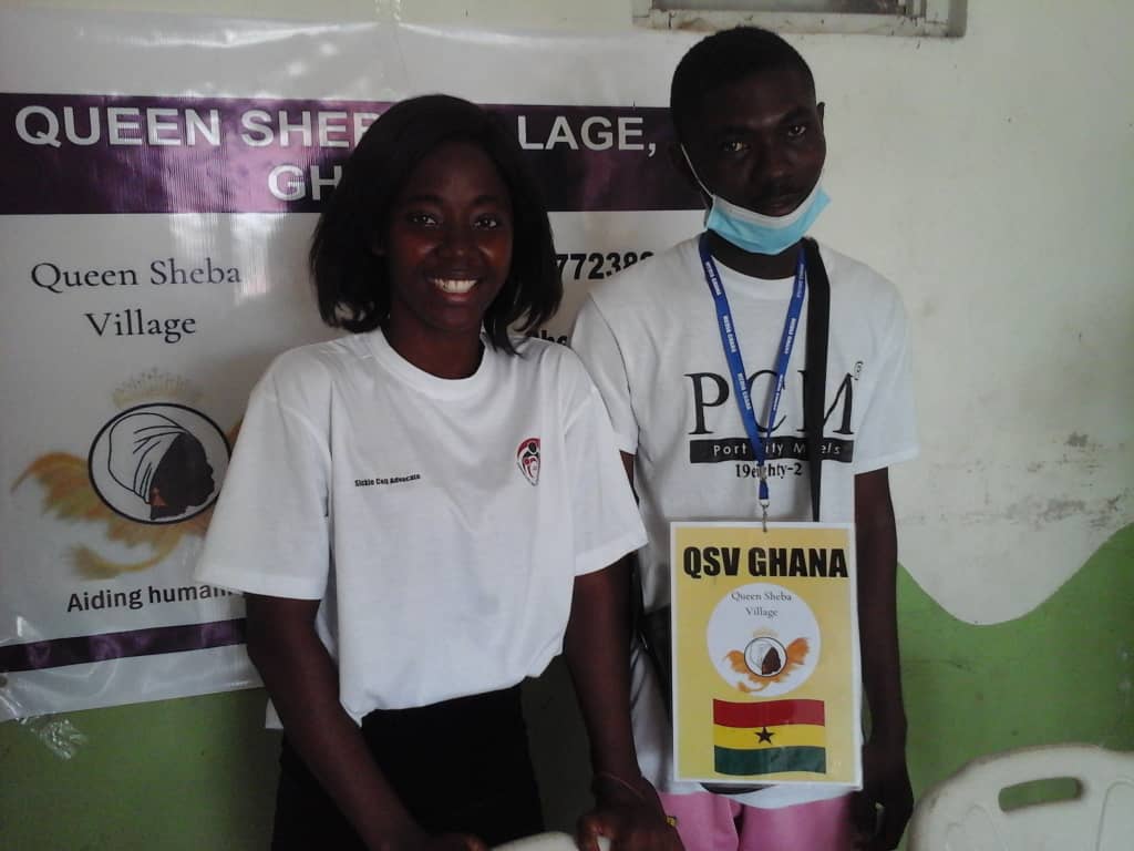 QSV Ghana Health Screenings Event for community In Takoradi, Western Region, Bankyease, Ghana Collaborative event with Gyamfuah Sickele Cell Foundation. Photo Credit: QSV, Inc