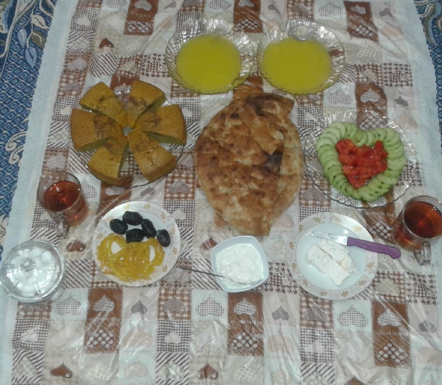 Iftari  table