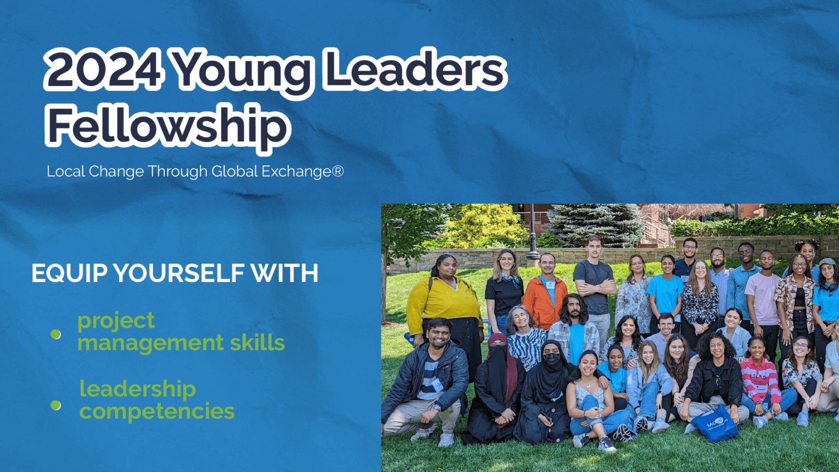 Introducing you to MCW 2024 Young Leaders Fellowship Applications