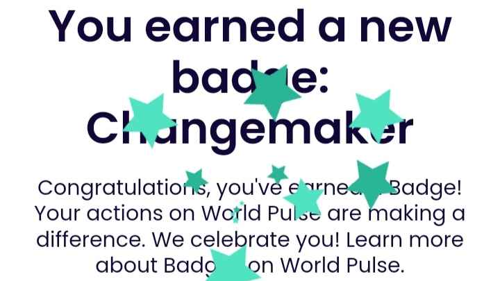 WHAT BEING A CHANGEMAKER MEANS TO ME